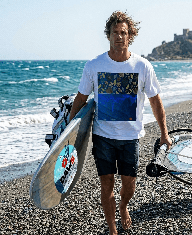 Colección de verano CotaZero de DAWS. Inspiración de estética beach y surf con raíces en la Costa Tropical de Granada