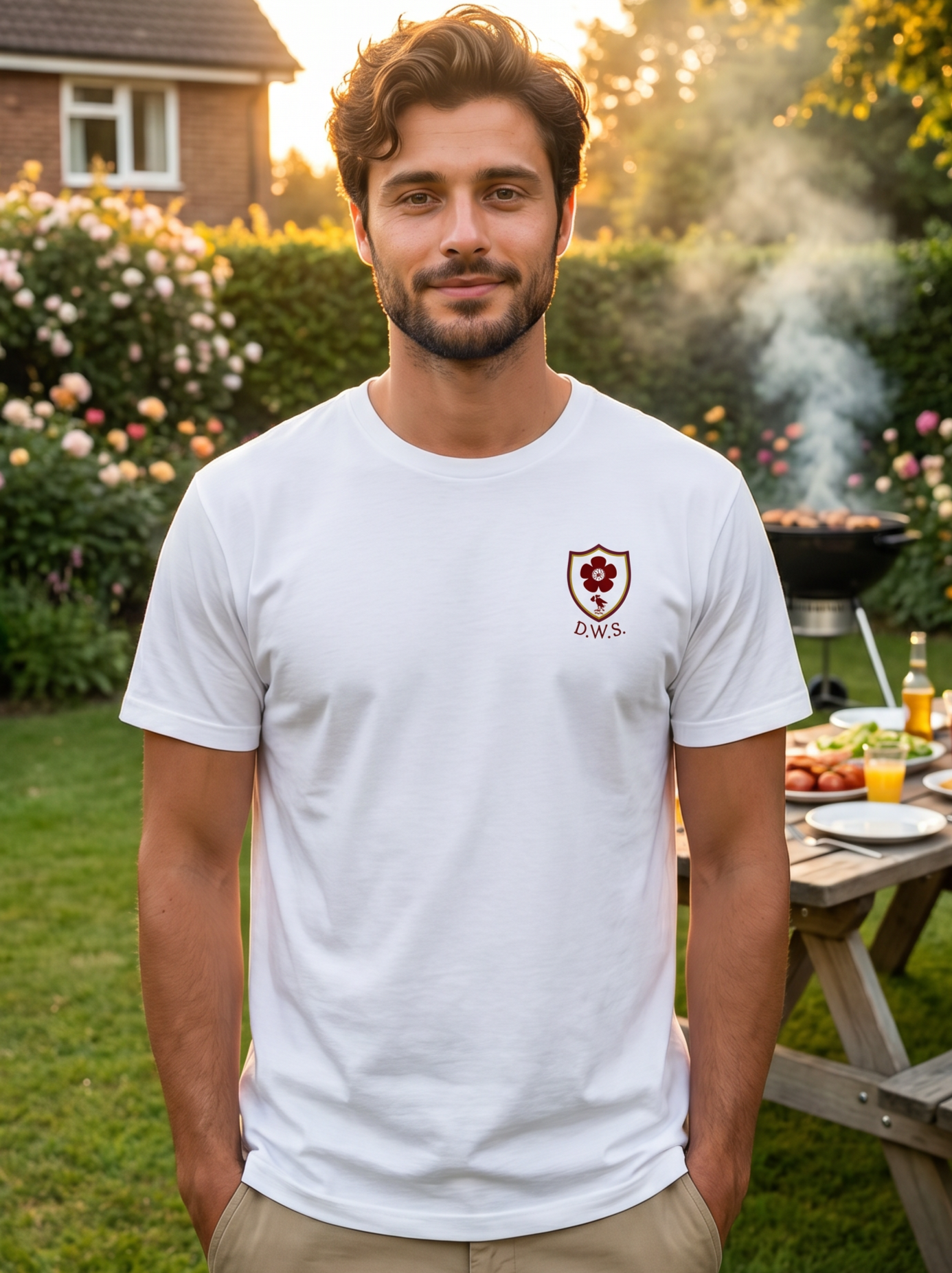 Polo básico DAWS Streetwear negro