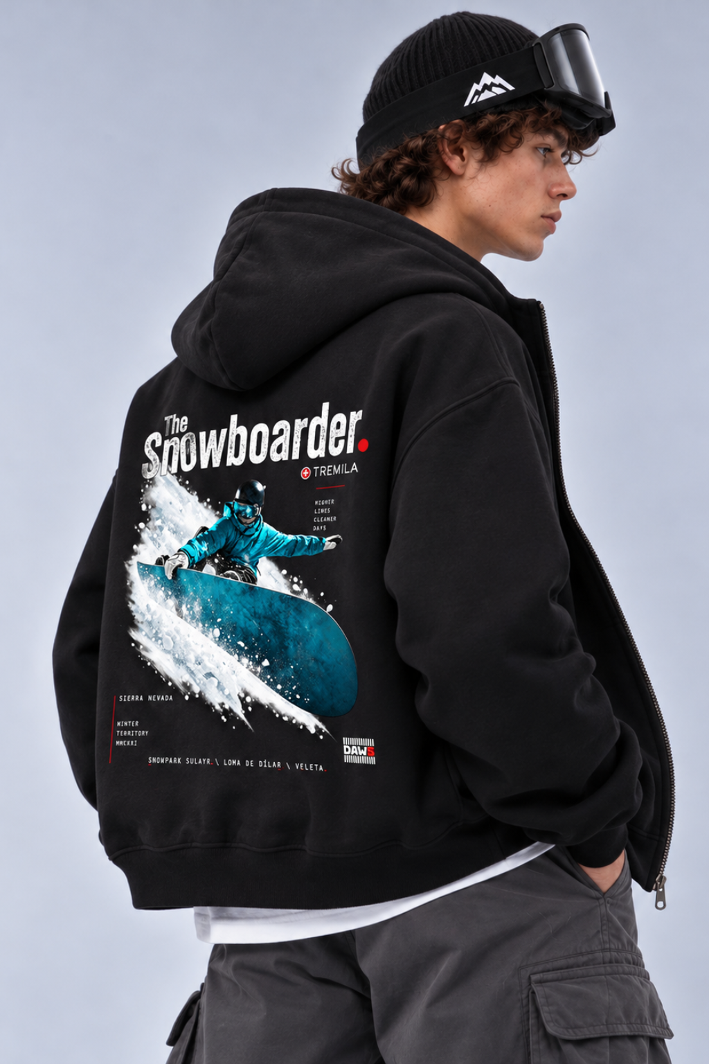 Tremila,TheSnowboarder,Zip,Heavyweight,Winter,400gsm,AW26