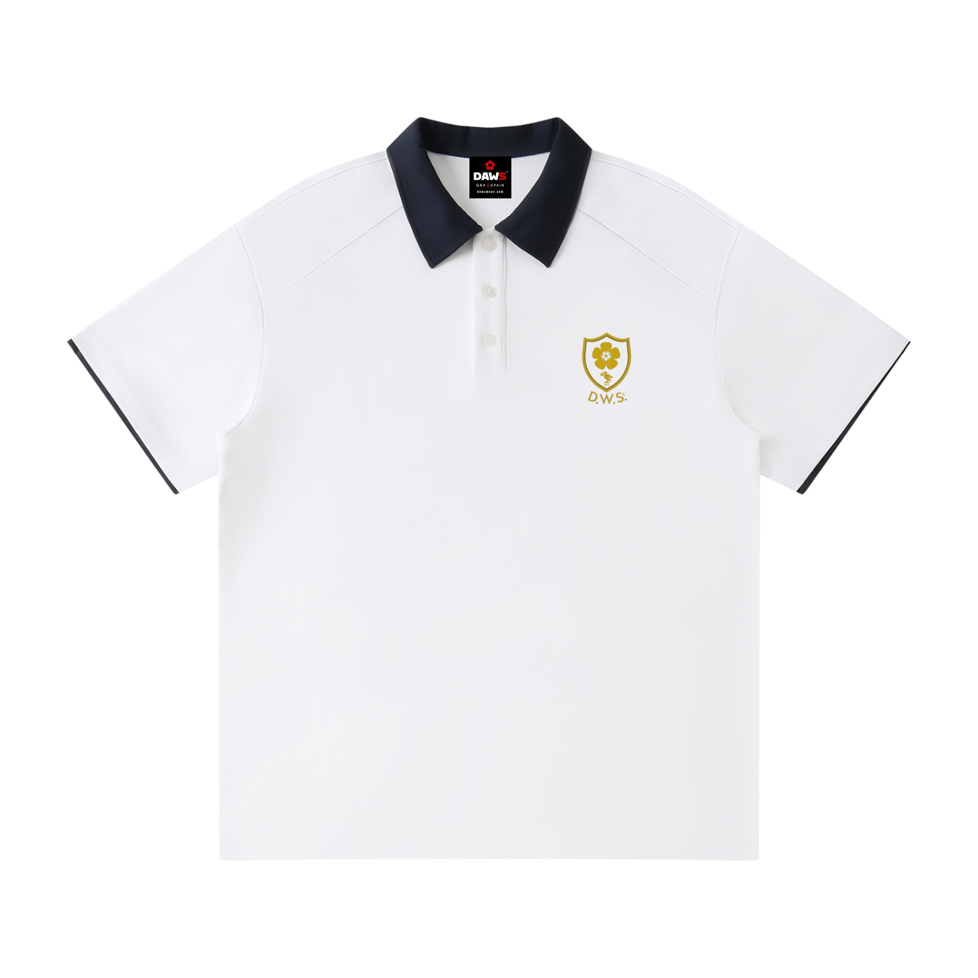Polo Bradford D.W.S.c. - White Navy