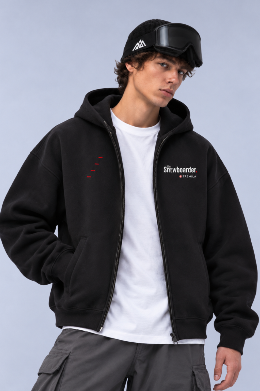 Tremila,TheSnowboarder,Zip,Heavyweight,Winter,400gsm,AW26