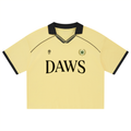 Unisex Collared Piping Boxy Soccer Jersey