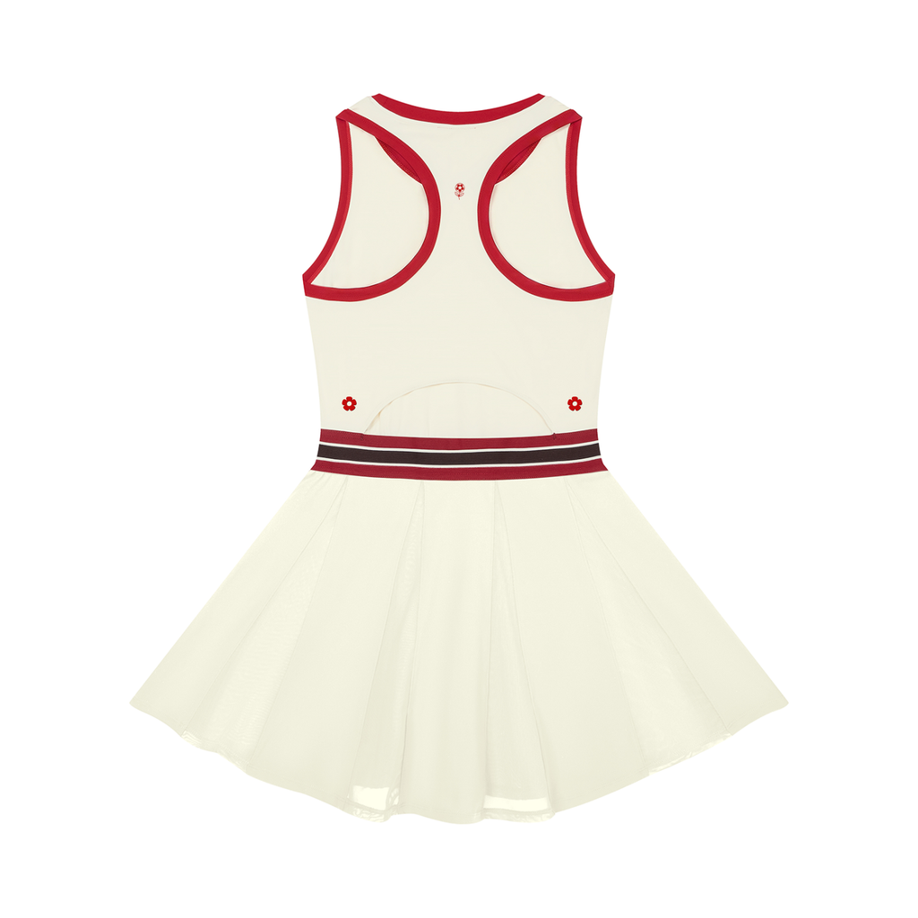 Dress,Woman,Retro,Red,Sport