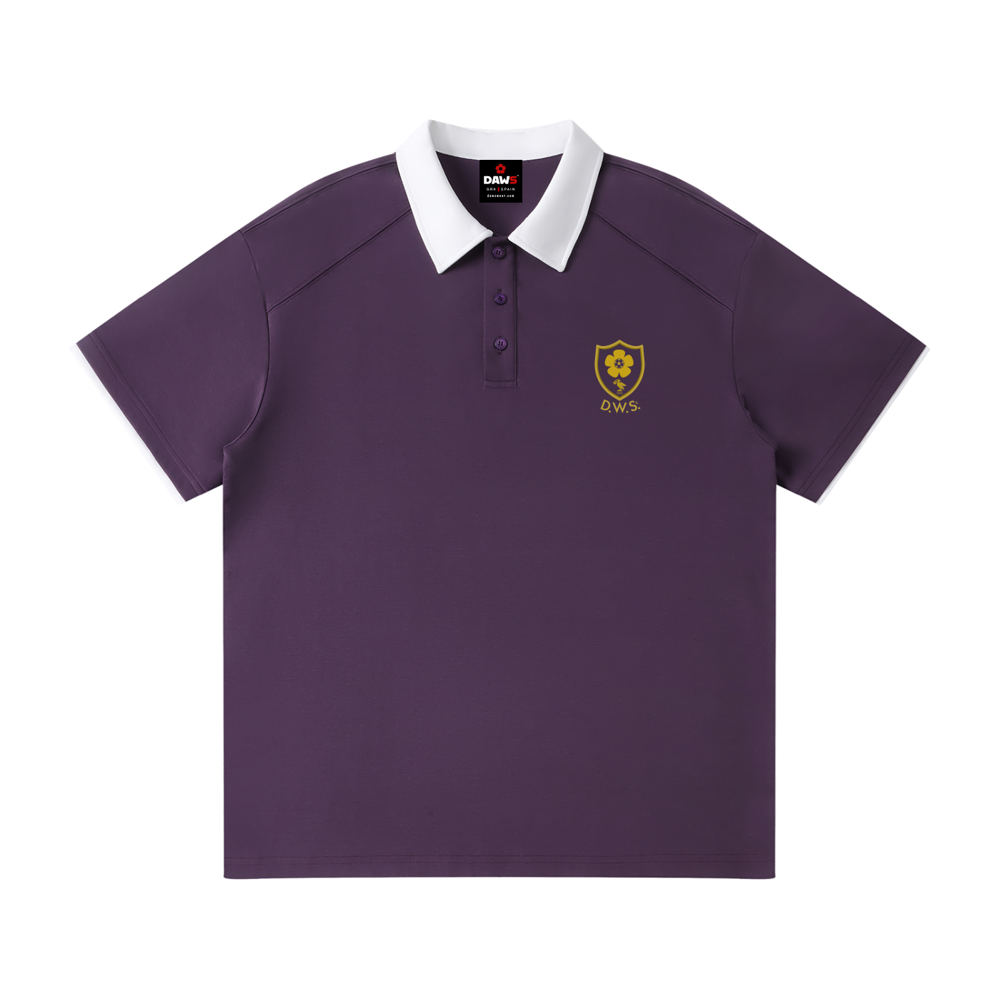 Polo Bradford D.W.S.c. - Purple White