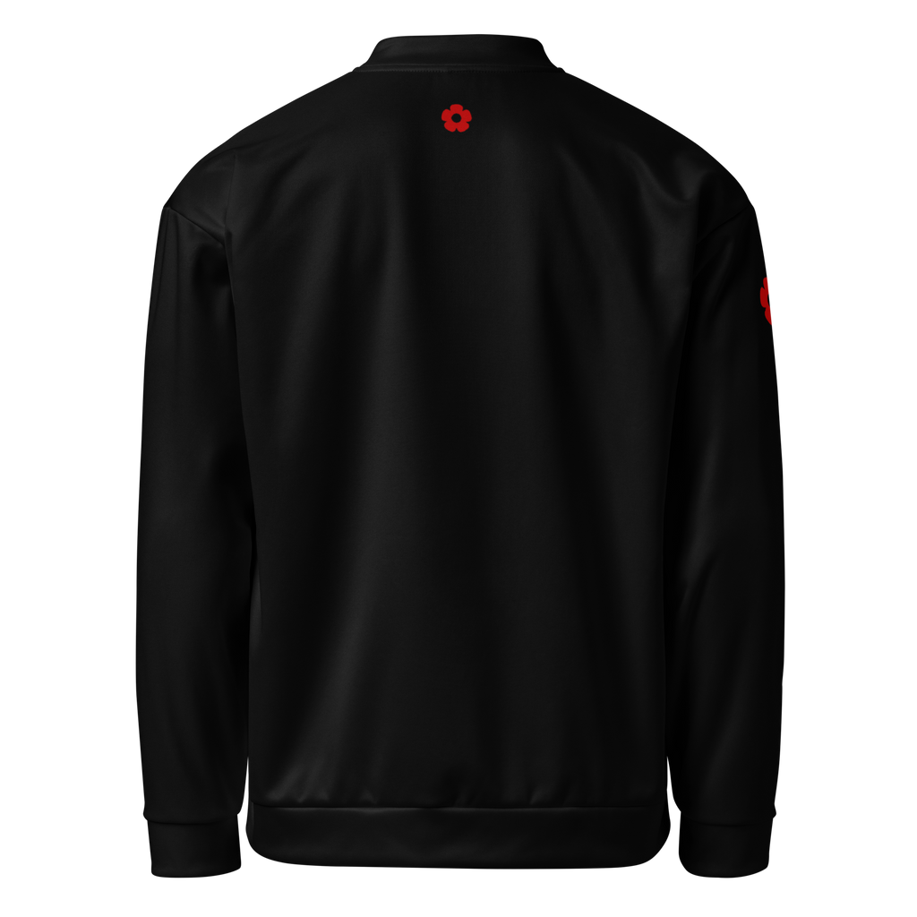 Chaqueta Bomber All Over Negra unisex
