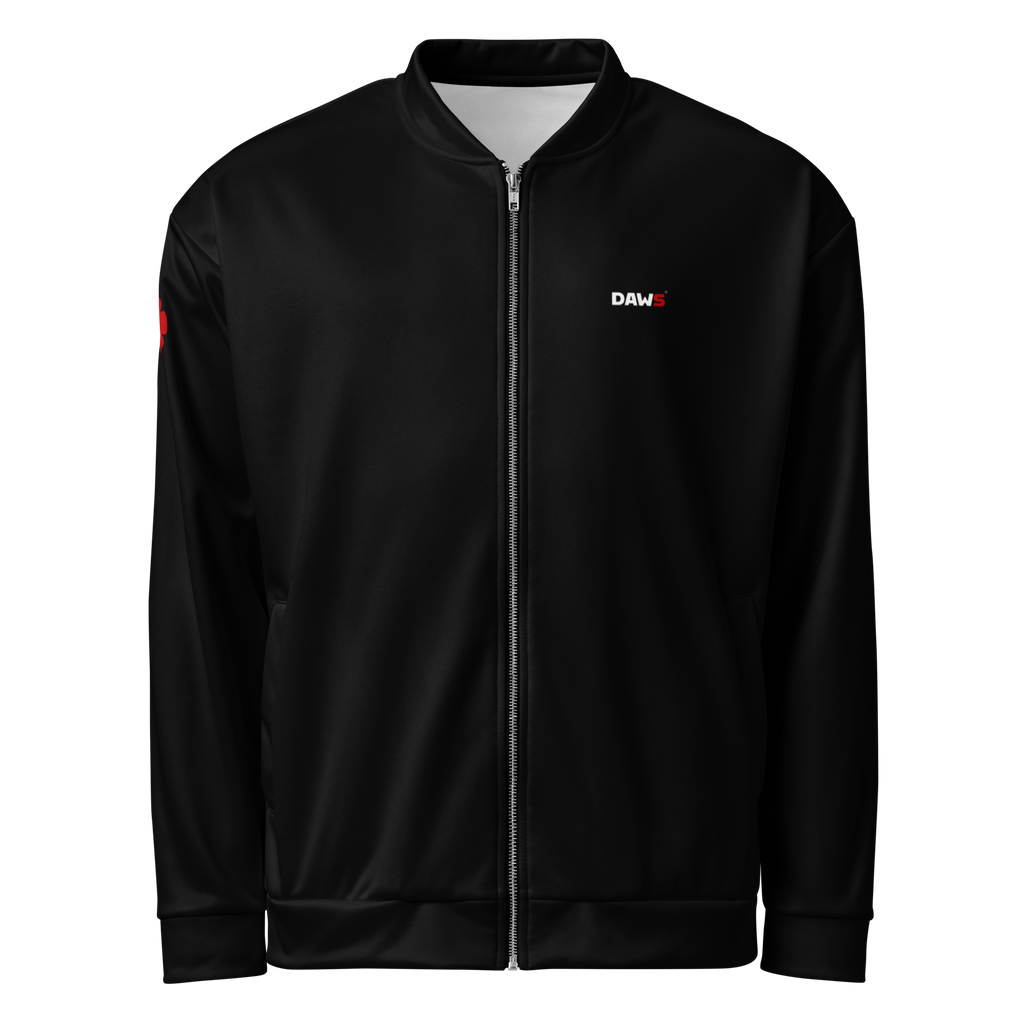 Chaqueta Bomber All Over Negra unisex