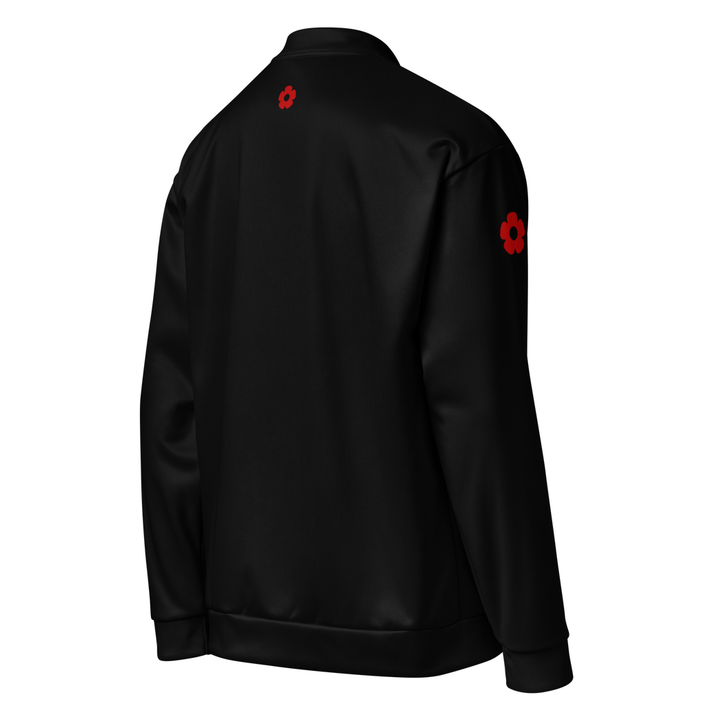 Chaqueta Bomber All Over Negra unisex