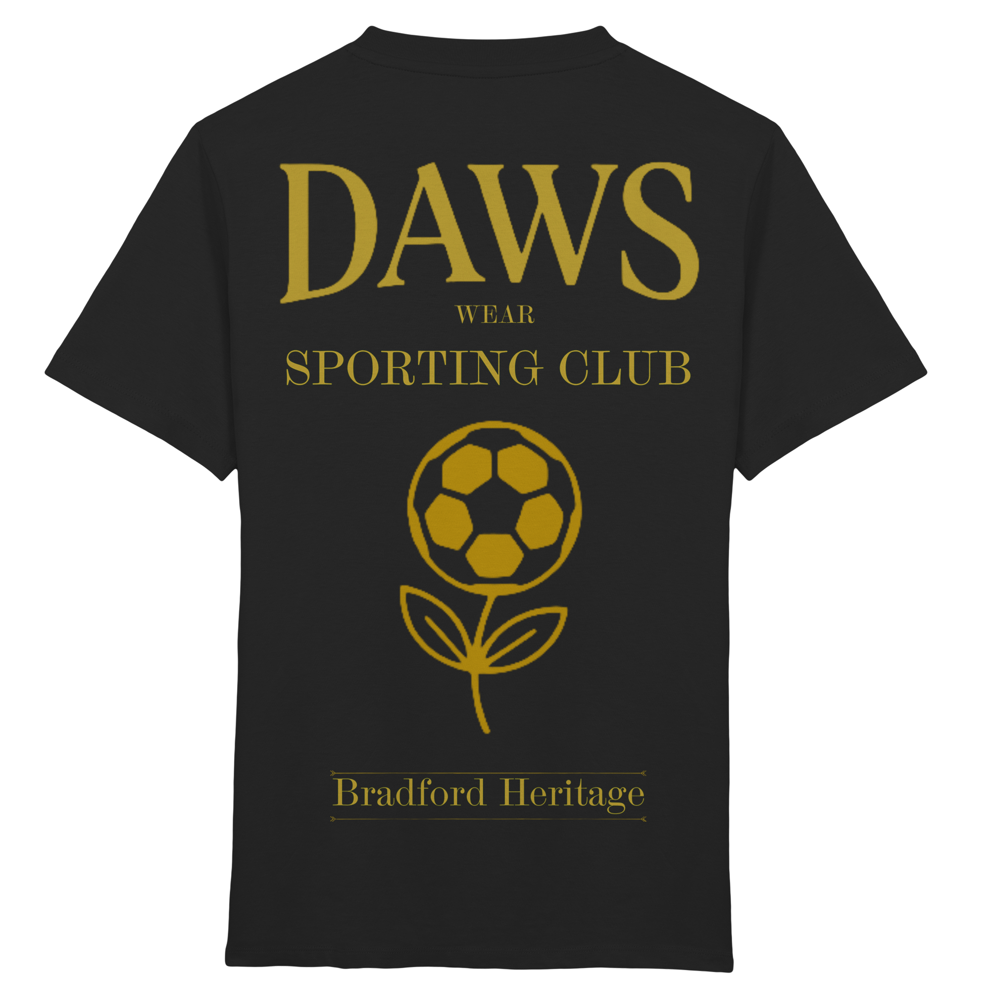 Athletic Gold Heavy Tee Kids D.W.S.c.