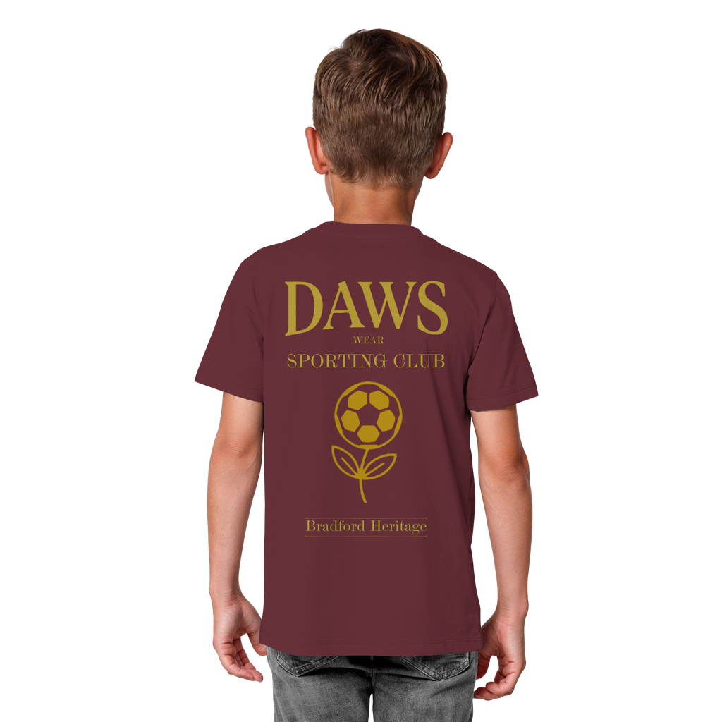 Athletic Gold Heavy Tee Kids D.W.S.c.