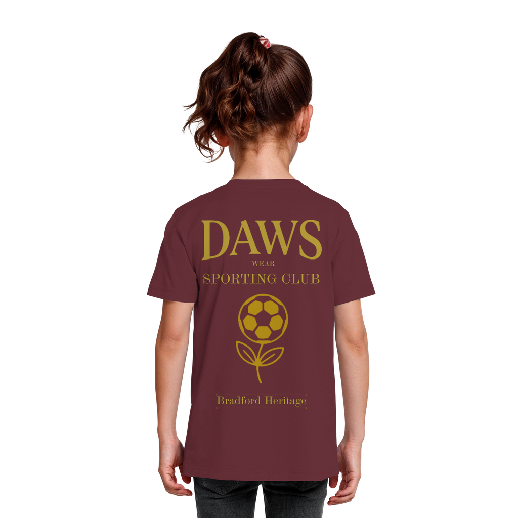 Athletic Gold Heavy Tee Kids D.W.S.c.