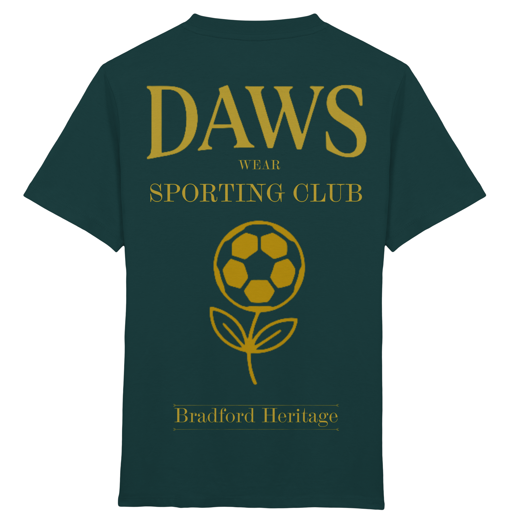 Athletic Gold Heavy Tee Kids D.W.S.c.