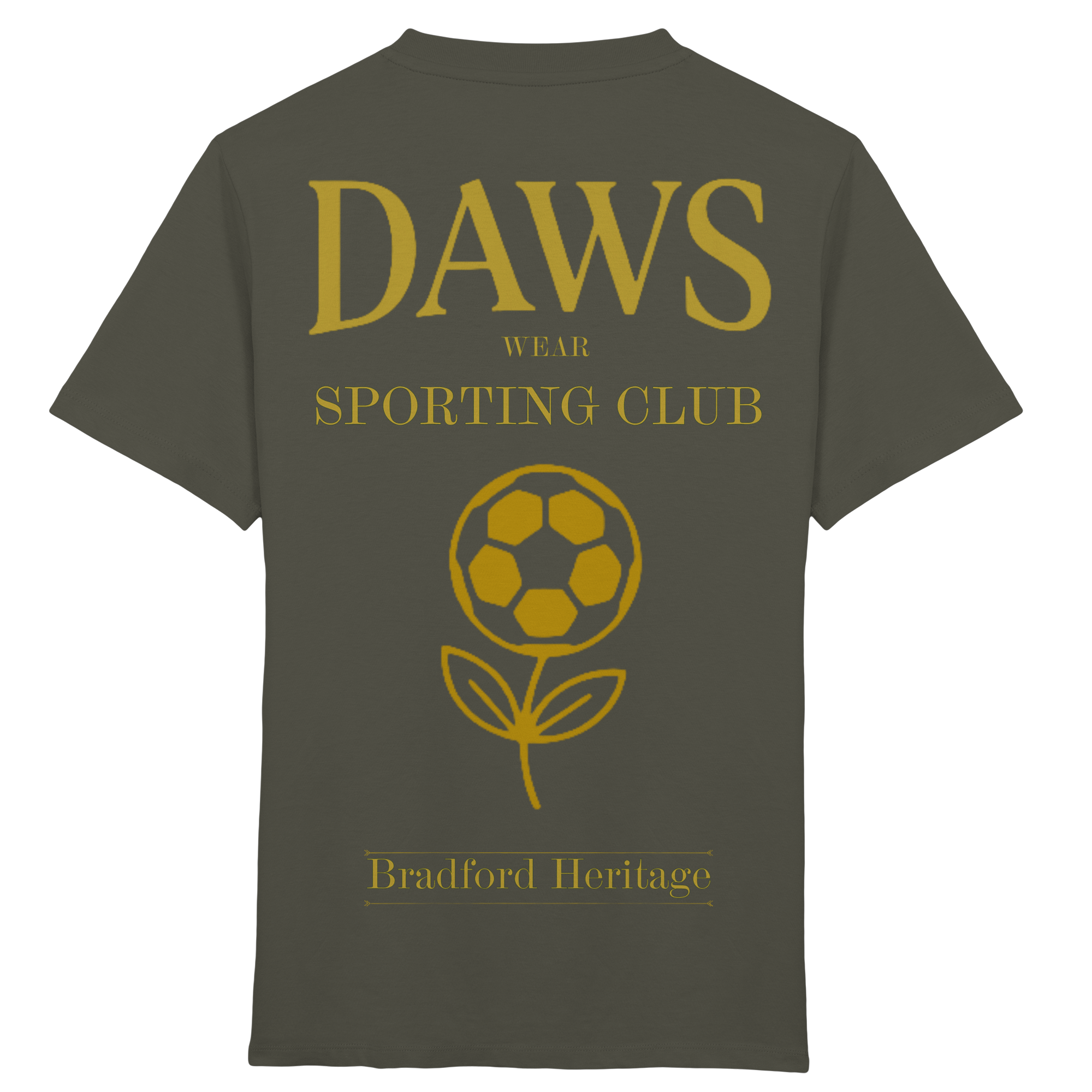 Athletic Gold Heavy Tee Kids D.W.S.c.