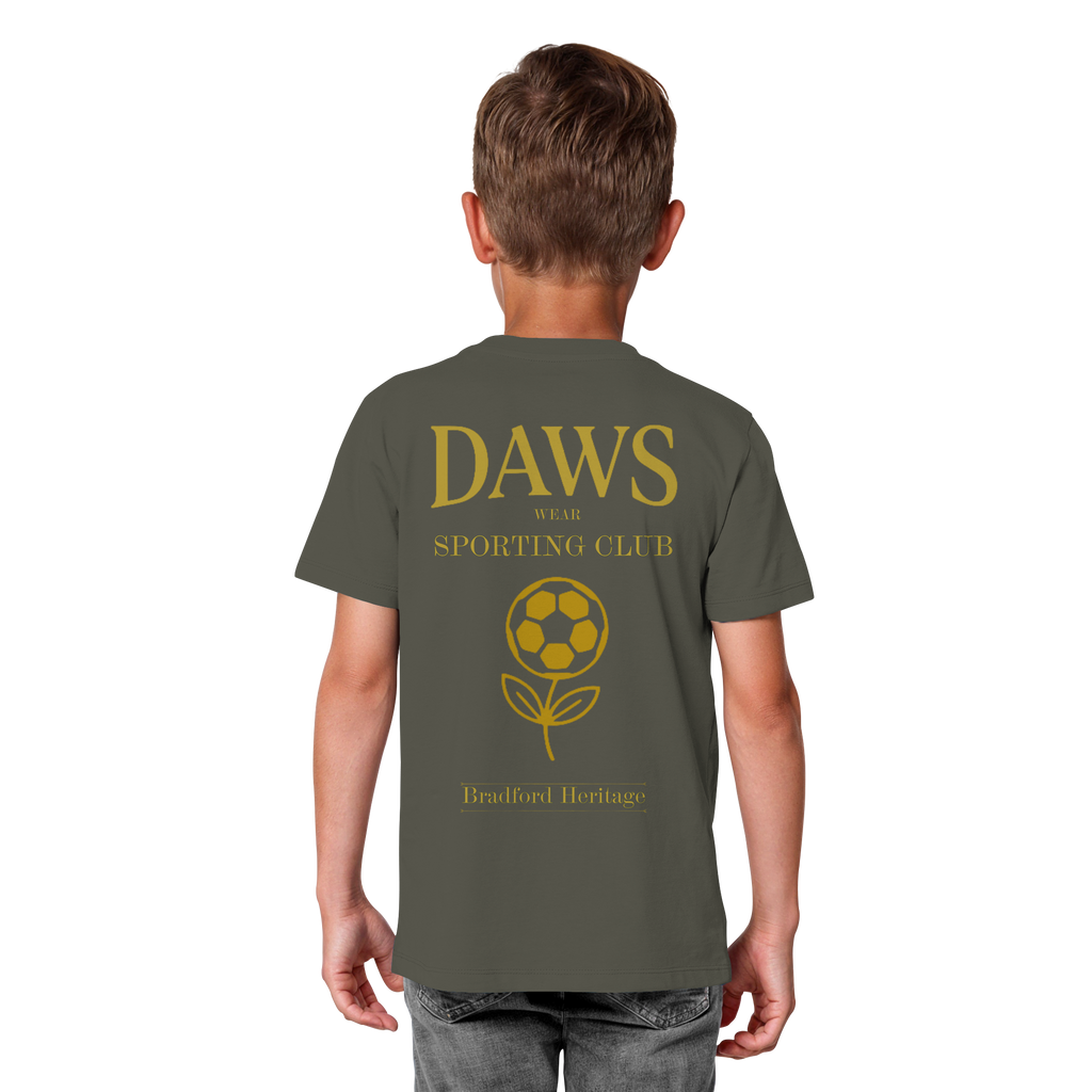Athletic Gold Heavy Tee Kids D.W.S.c.