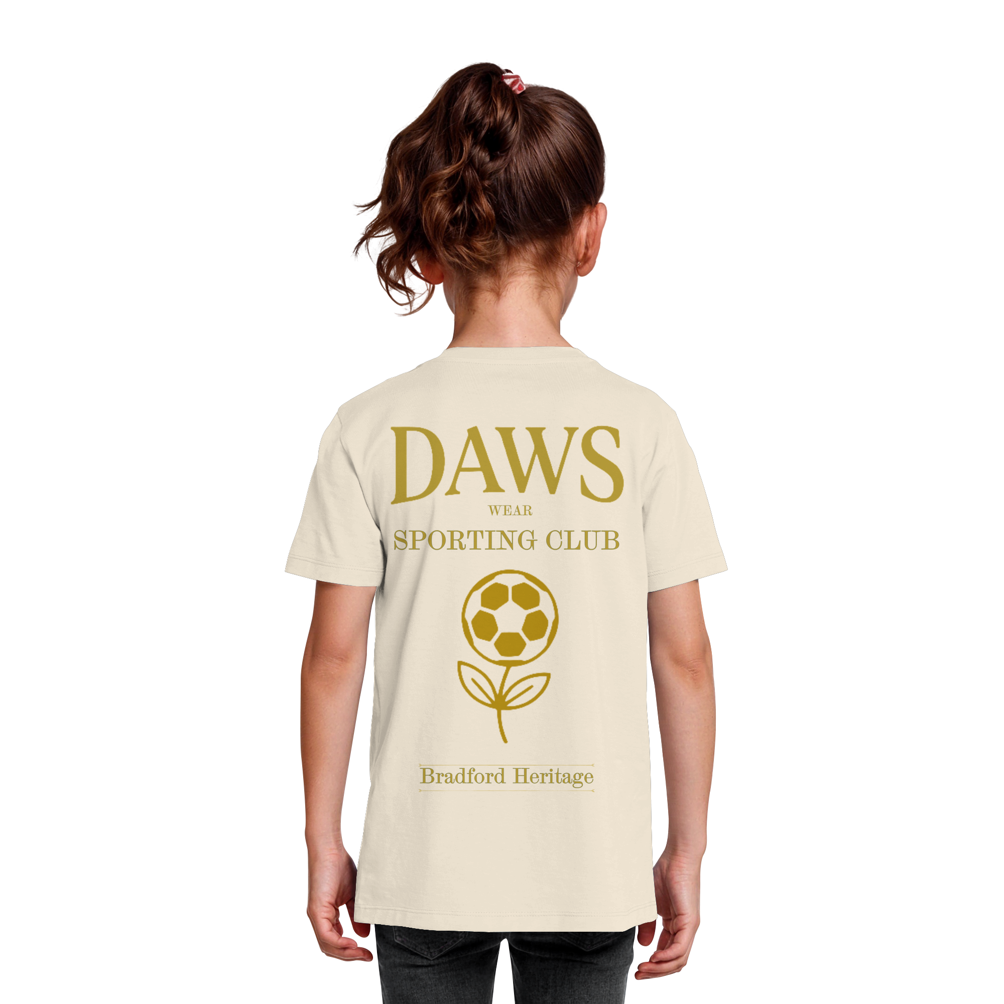 Athletic Gold Heavy Tee Kids D.W.S.c.