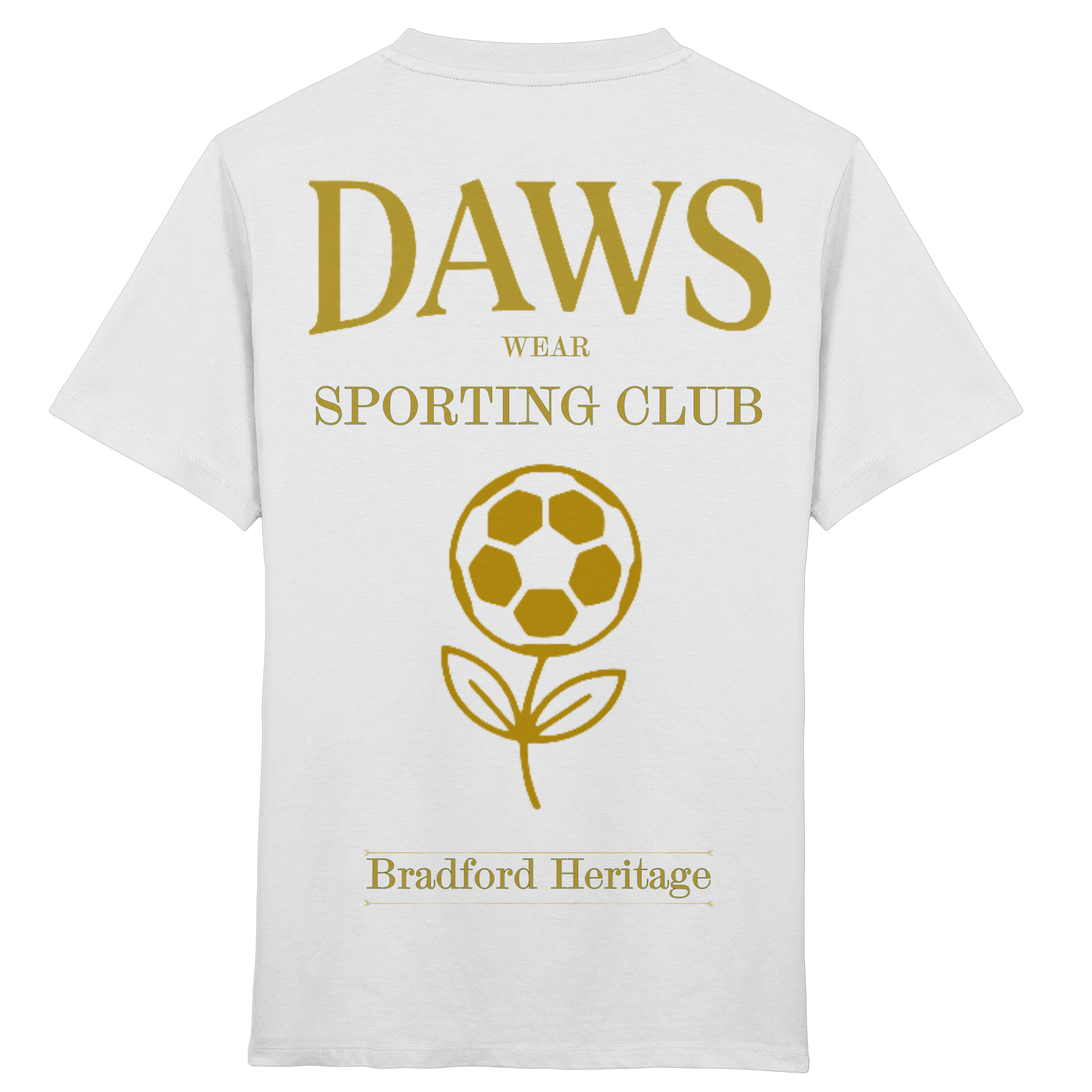 Athletic Gold Heavy Tee Kids D.W.S.c.