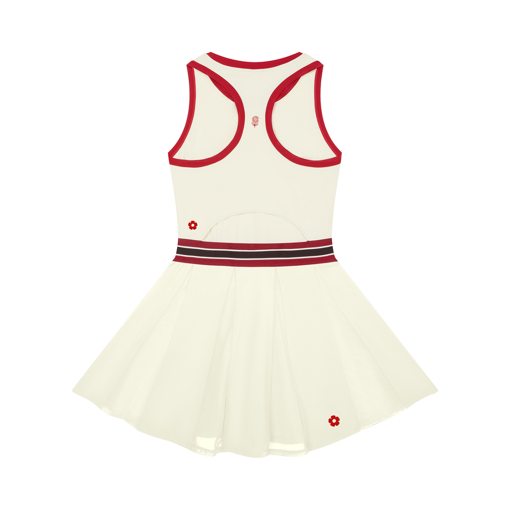 Women's Color Block A-Line Sleeveless Dress 2