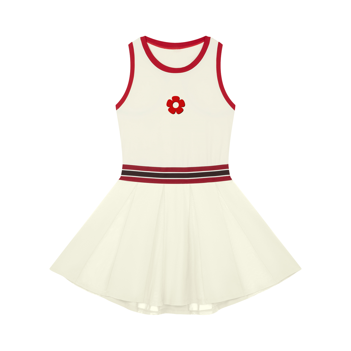 Dress,Woman,Retro,Red,Sport