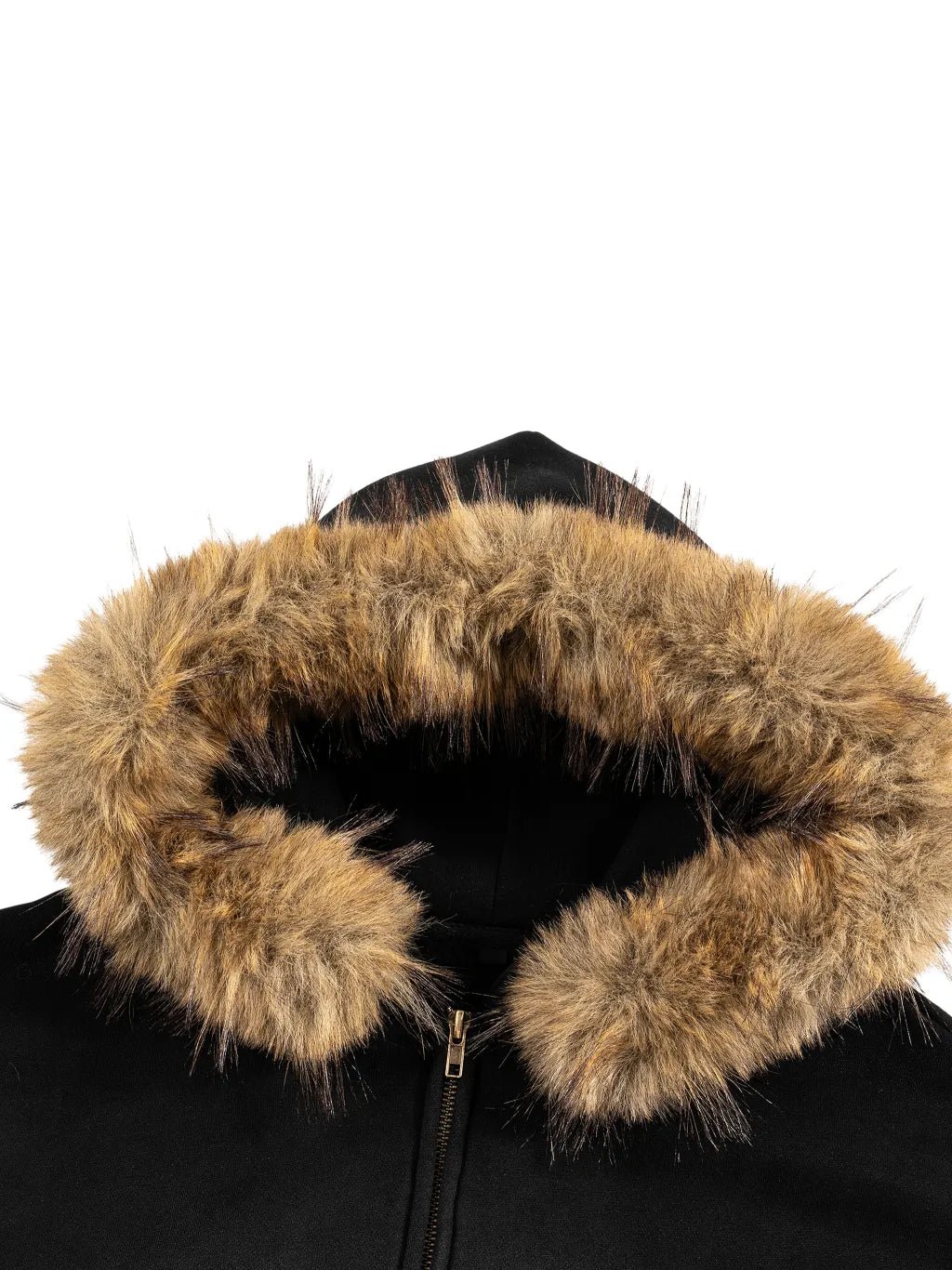 +3000 Fur Hoodie Black - Chaqueta DAWS