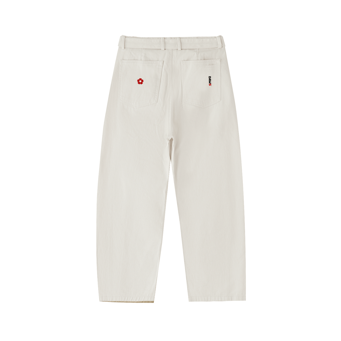 Belted Barrel - leg Chino Pants color - Streetwear DAWS