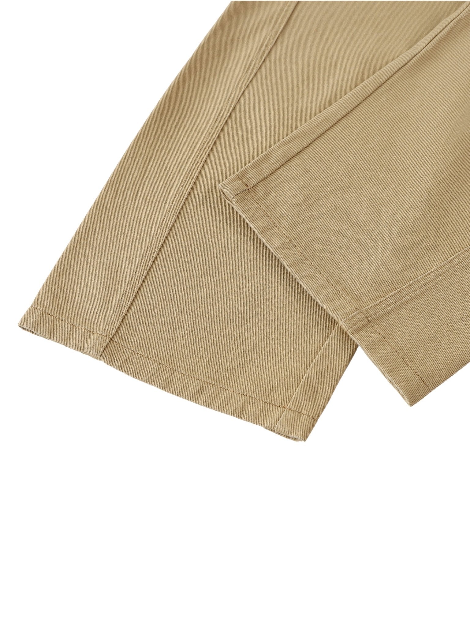 Belted Barrel - leg Chino Pants color - Streetwear DAWS