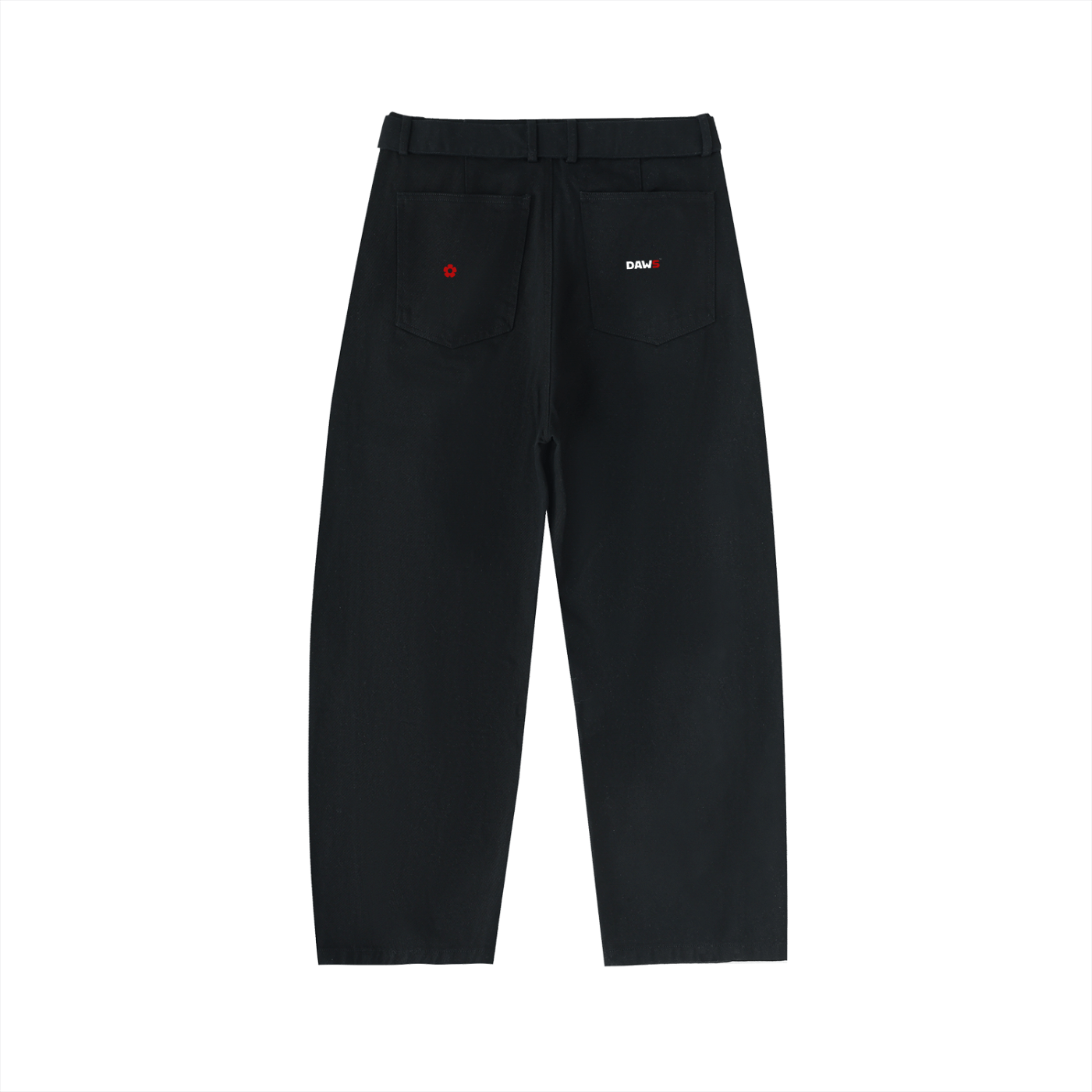 Belted Barrel - leg Chino Pants color - Streetwear DAWS