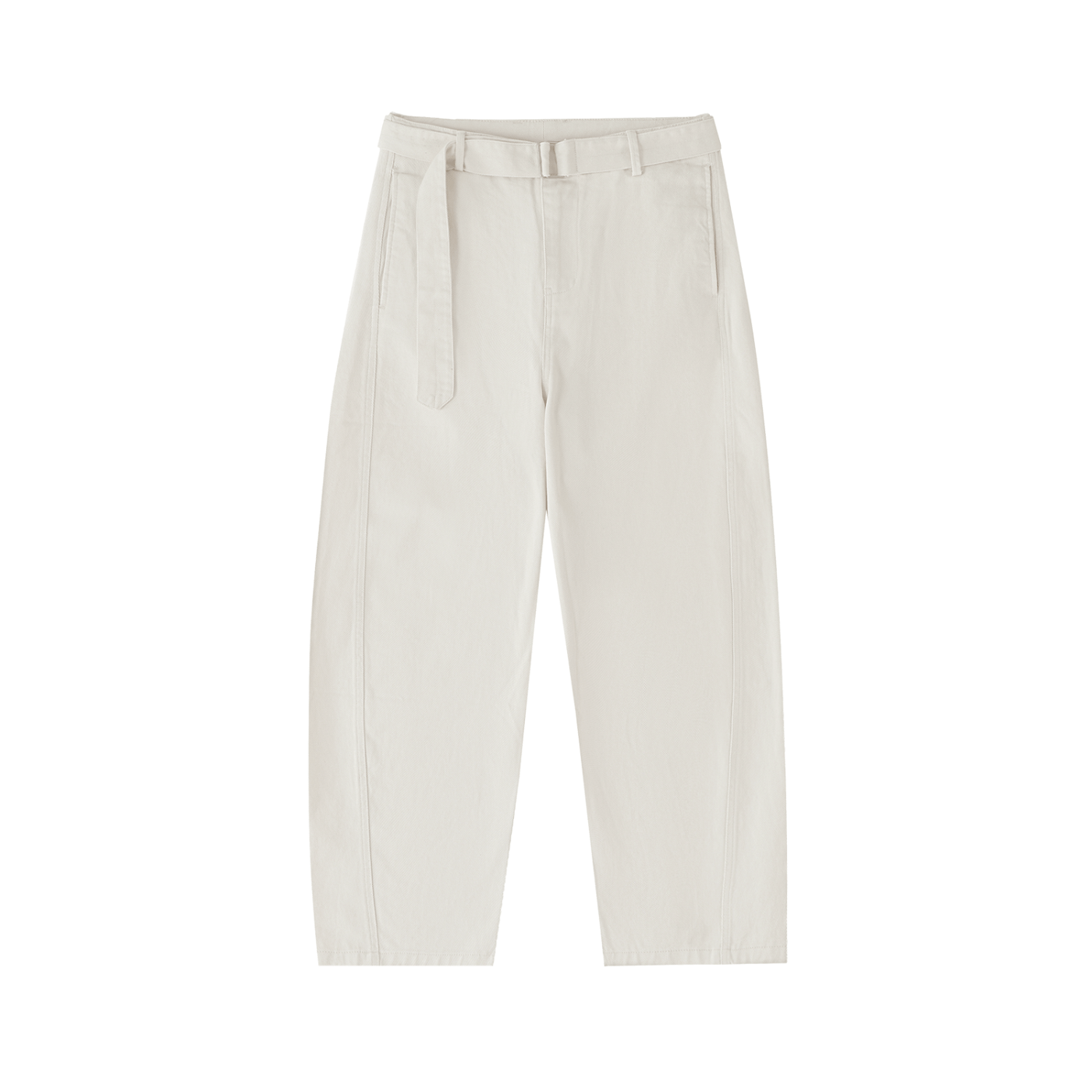 Belted Barrel - leg Chino Pants color - Streetwear DAWS