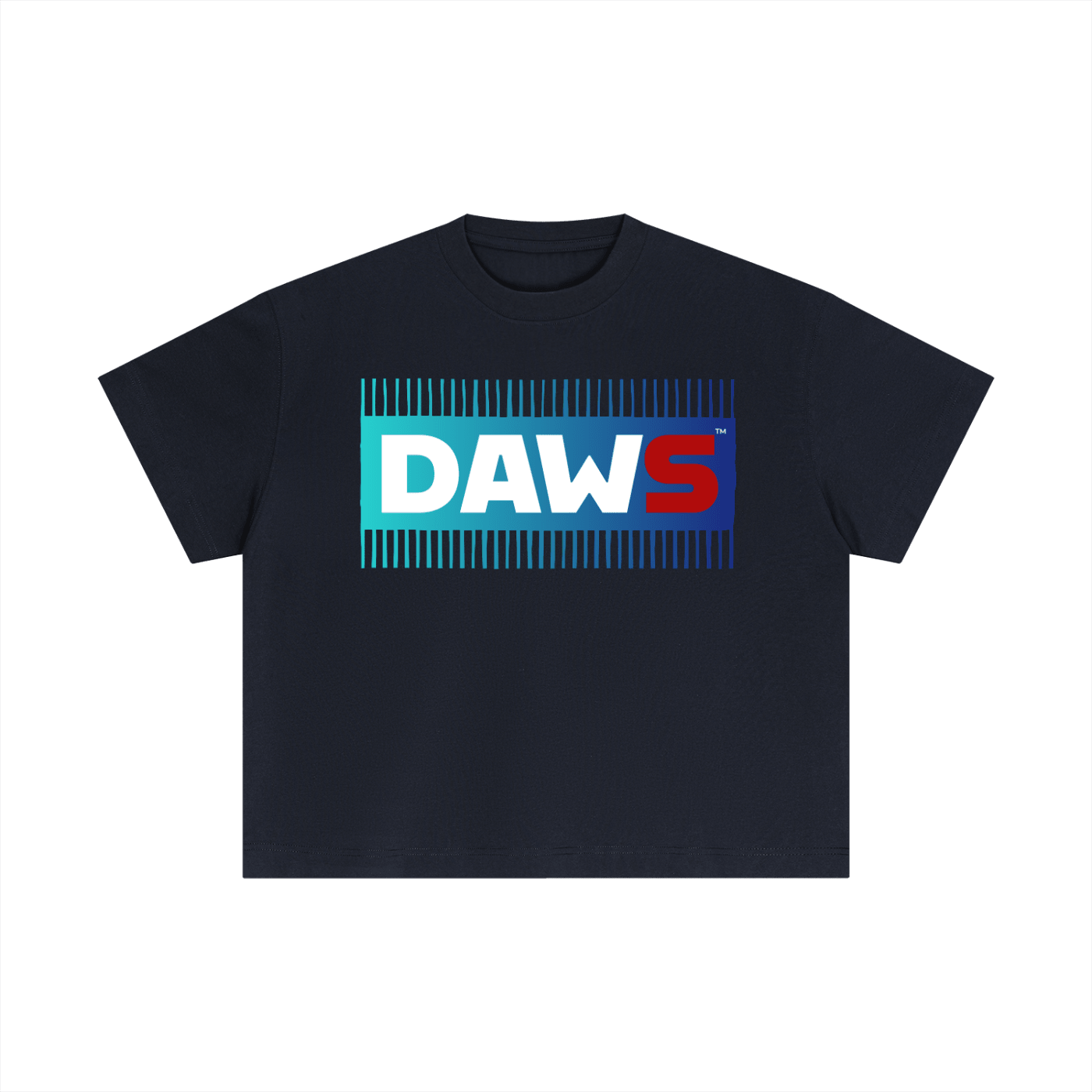 Blue Stam Boxy Quality Basic Azul Navy - Camisetas DAWS