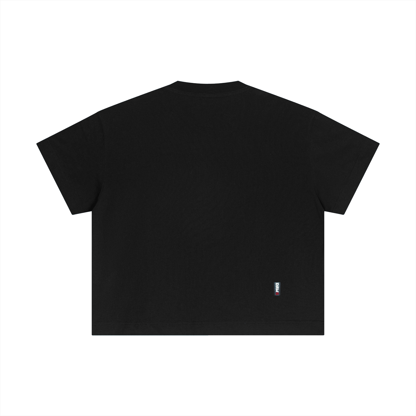 Blue Stam Boxy Quality Basic Negro - Camisetas DAWS