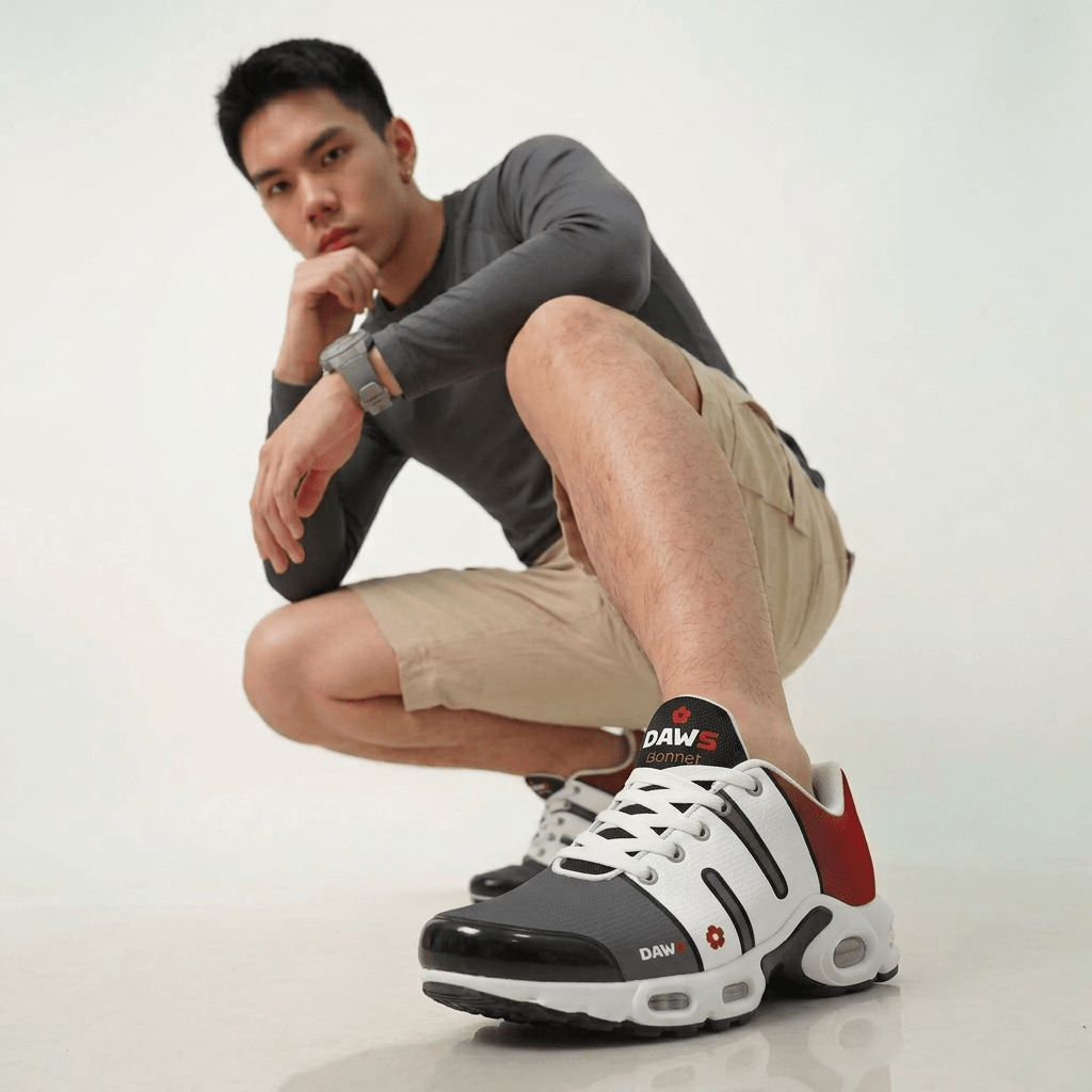 Bonnet Red Carbon Sport Men-US4/EU36 - Zapatillas DAWS