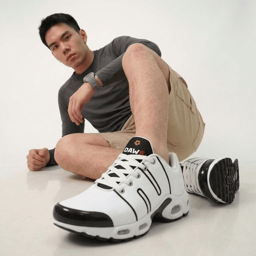 Bonnet White & Black Sport Hombre/Men-US4/EU36 - Zapatillas DAWS