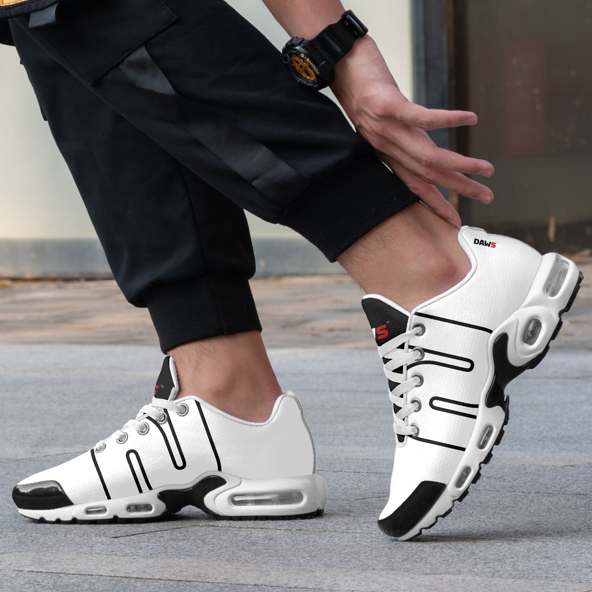 Bonnet White Hombre/Men-US4/EU36 - Zapatillas DAWS