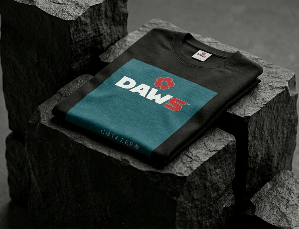 Calaiza Negro - Camisetas DAWS