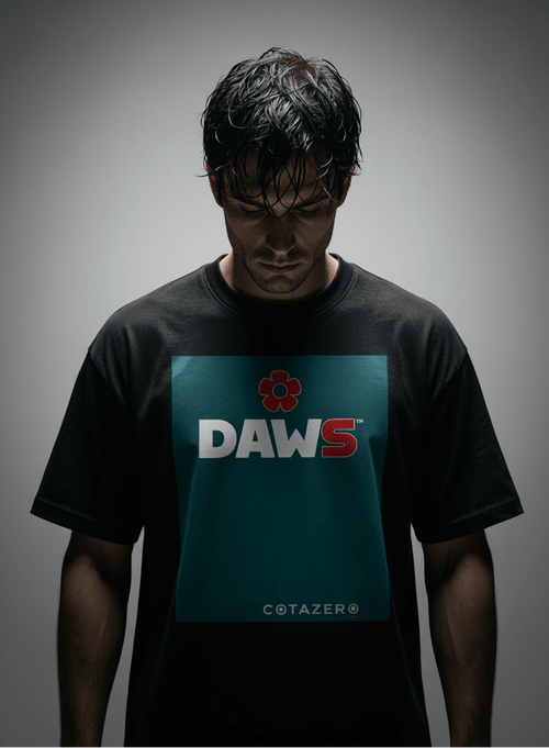 Calaiza Negro - Camisetas DAWS