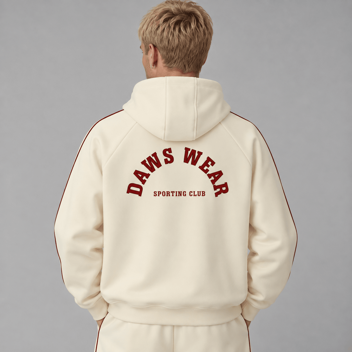 Calder Zip Hoodie — Apricot Apricot - DAWS