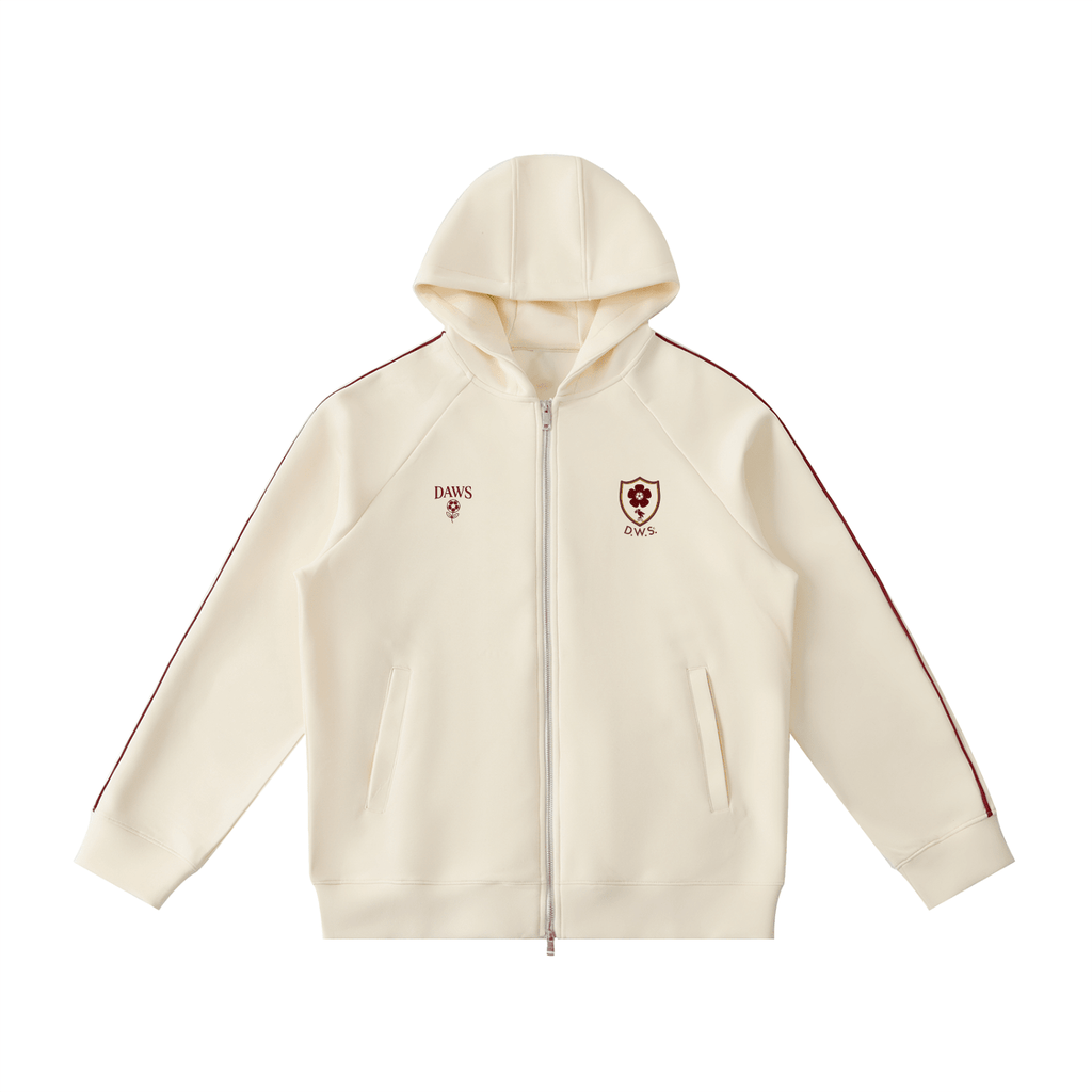 Calder Zip Hoodie — Apricot Apricot - DAWS