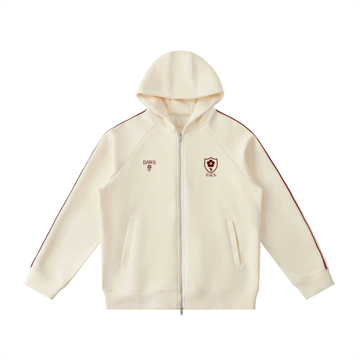Calder Zip Hoodie — Apricot Apricot - DAWS
