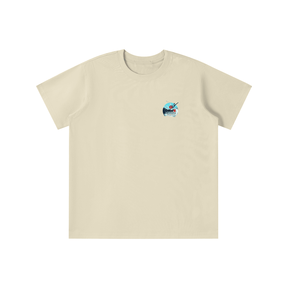 Camiseta Kids Cotazero 'Sexi Flvctvm' – Técnica Sorona Mild Apricot - Camisetas DAWS