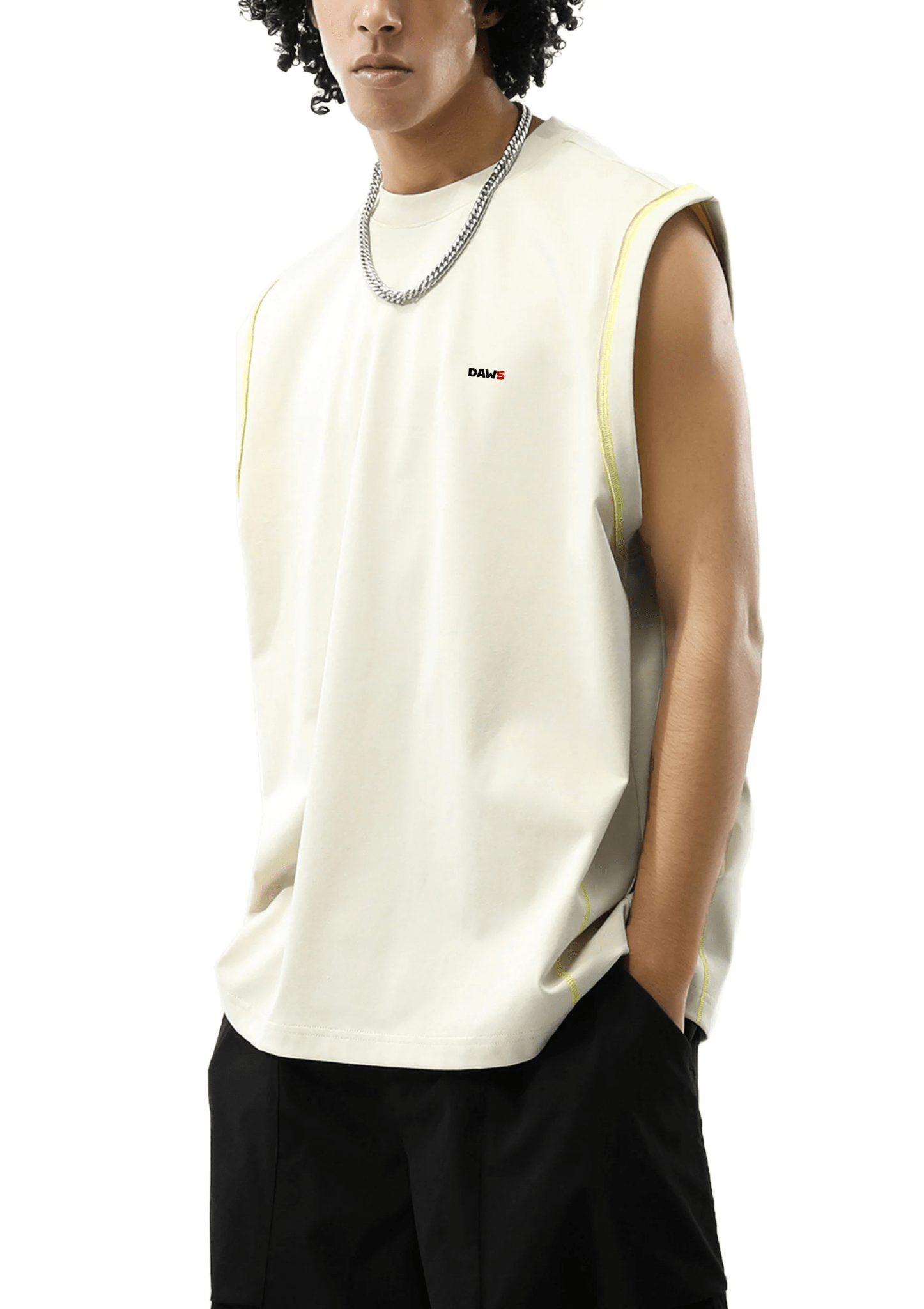 Camiseta sin mangas deportiva Contrast Panel DAWS Select color - Streetwear DAWS