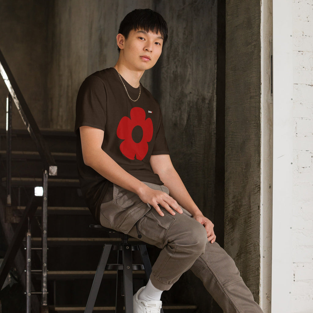 Camiseta Vera Redflower Softstyle unisex color - Streetwear DAWS