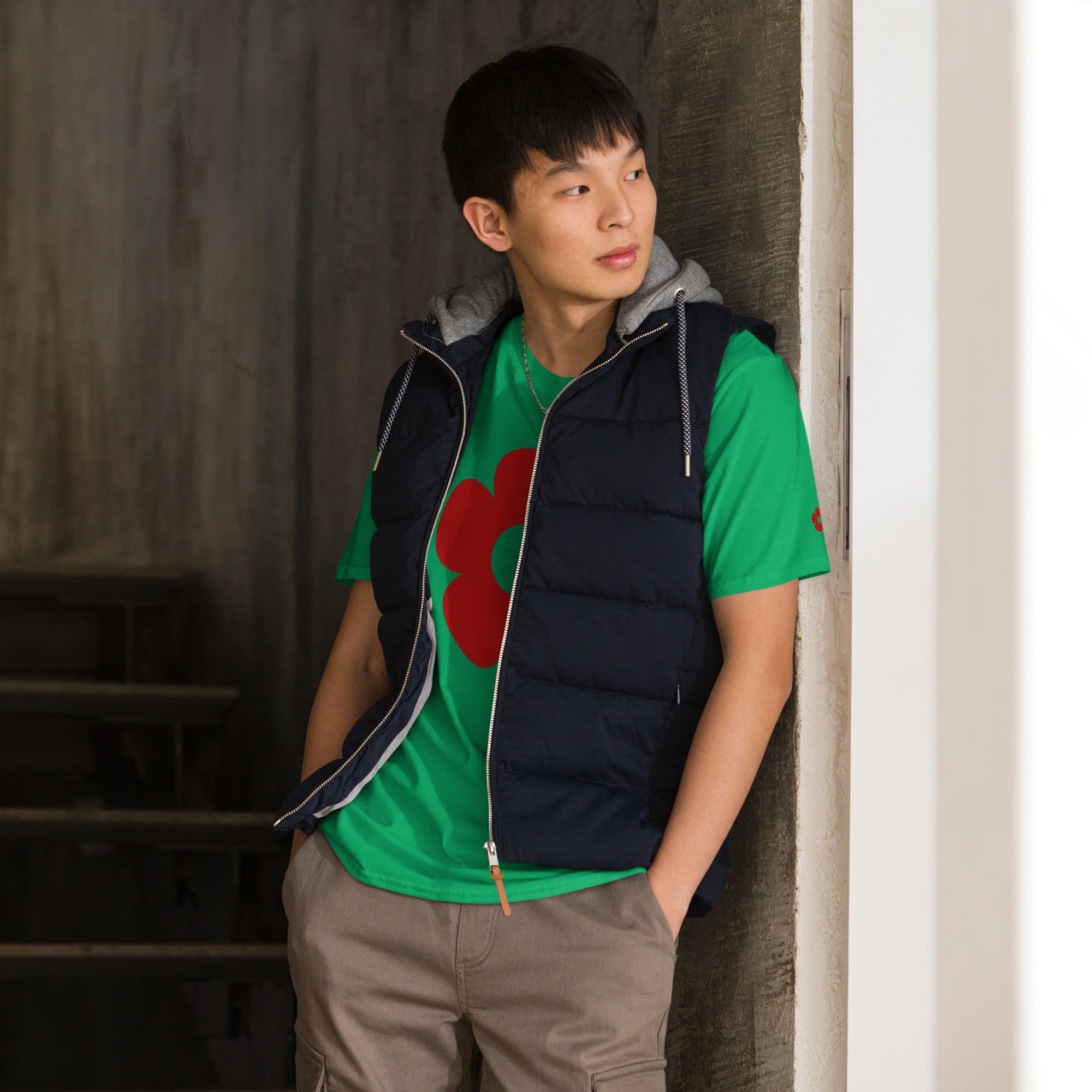 Camiseta Vera Redflower Softstyle unisex color - Streetwear DAWS