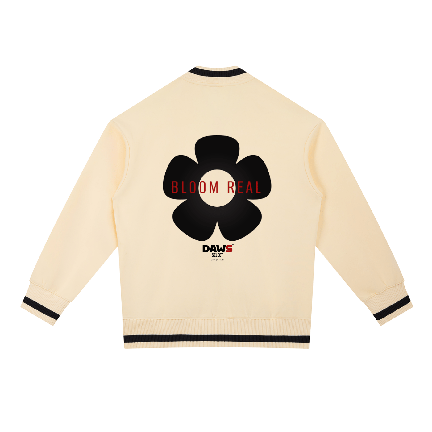 Chaqueta bomber Apricot con cremallera y ribetes en contraste DAWS Select color - Streetwear DAWS