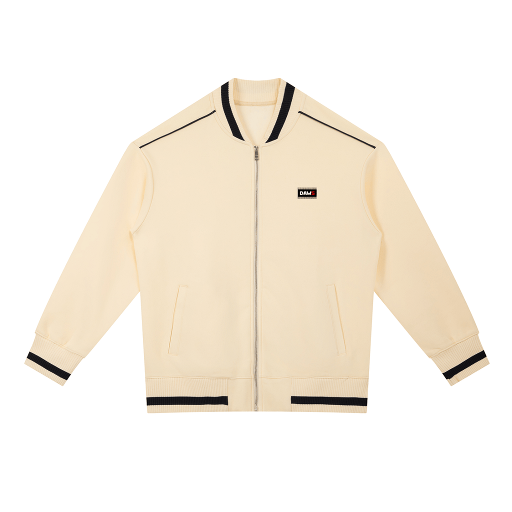 Chaqueta bomber Apricot con cremallera y ribetes en contraste DAWS Select color - Streetwear DAWS