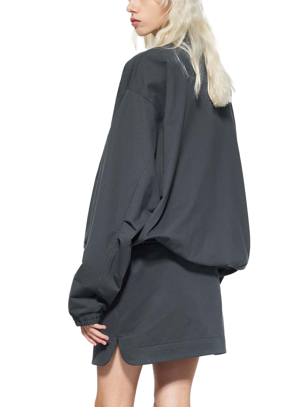 Chaqueta bomber de cuello alto DAWS Select - negro/gris color - Streetwear DAWS