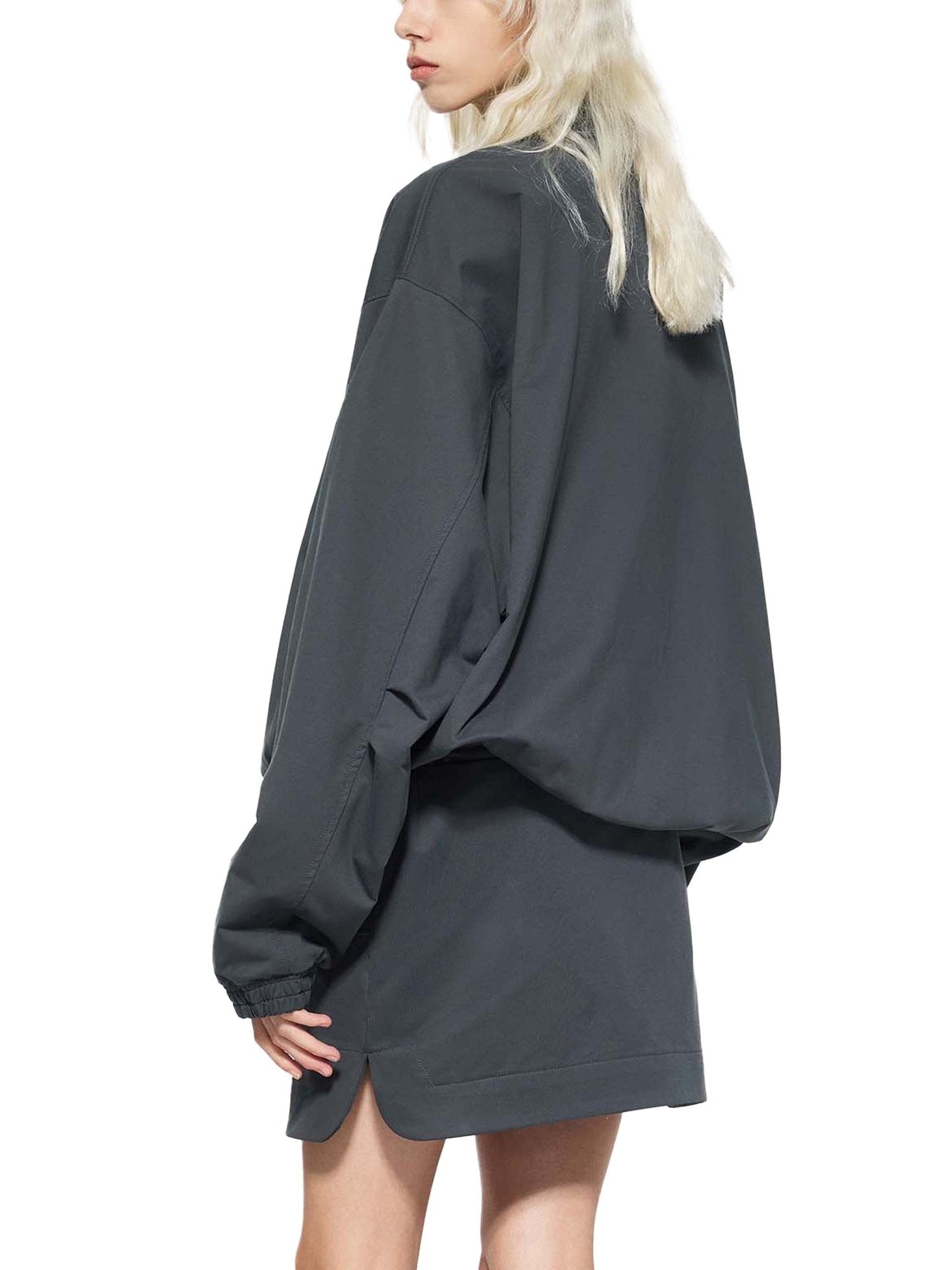 Chaqueta bomber de cuello alto DAWS Select - negro/gris color - Streetwear DAWS