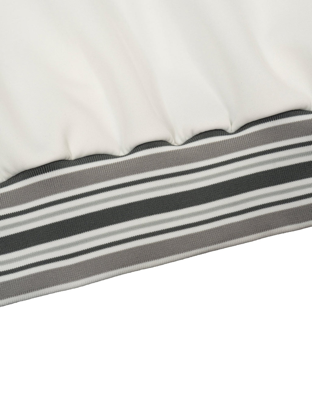 Chaqueta con cremallera y cuello acanalado a rayas DAWS Select unisex color - Streetwear DAWS