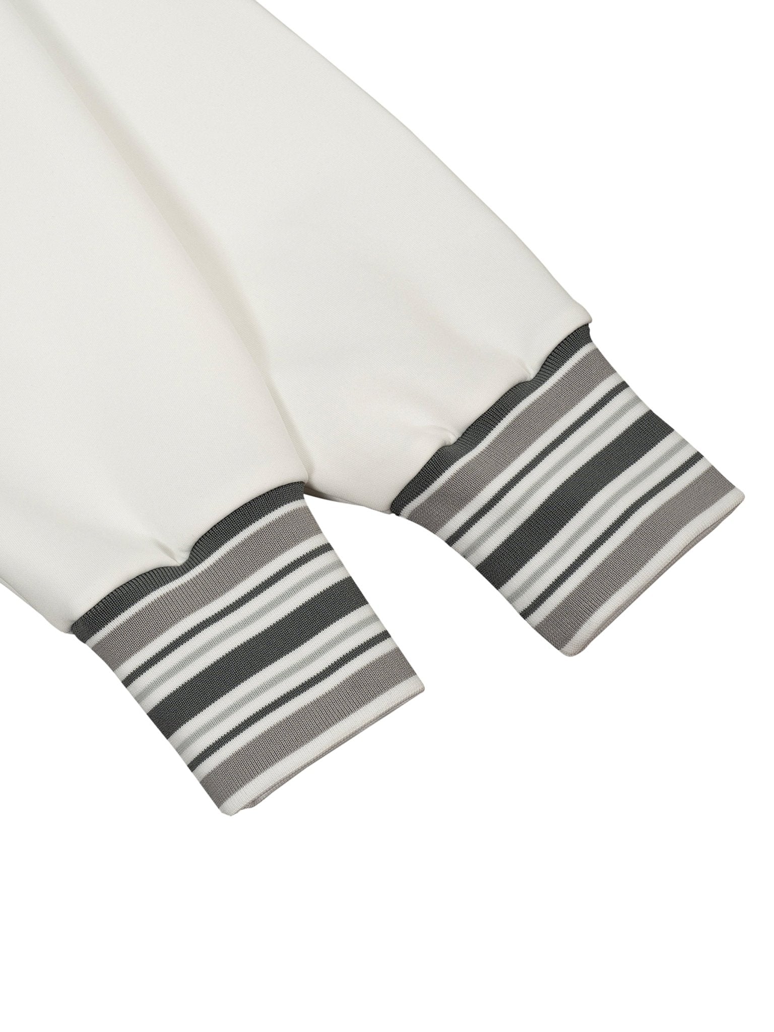 Chaqueta con cremallera y cuello acanalado a rayas DAWS Select unisex color - Streetwear DAWS