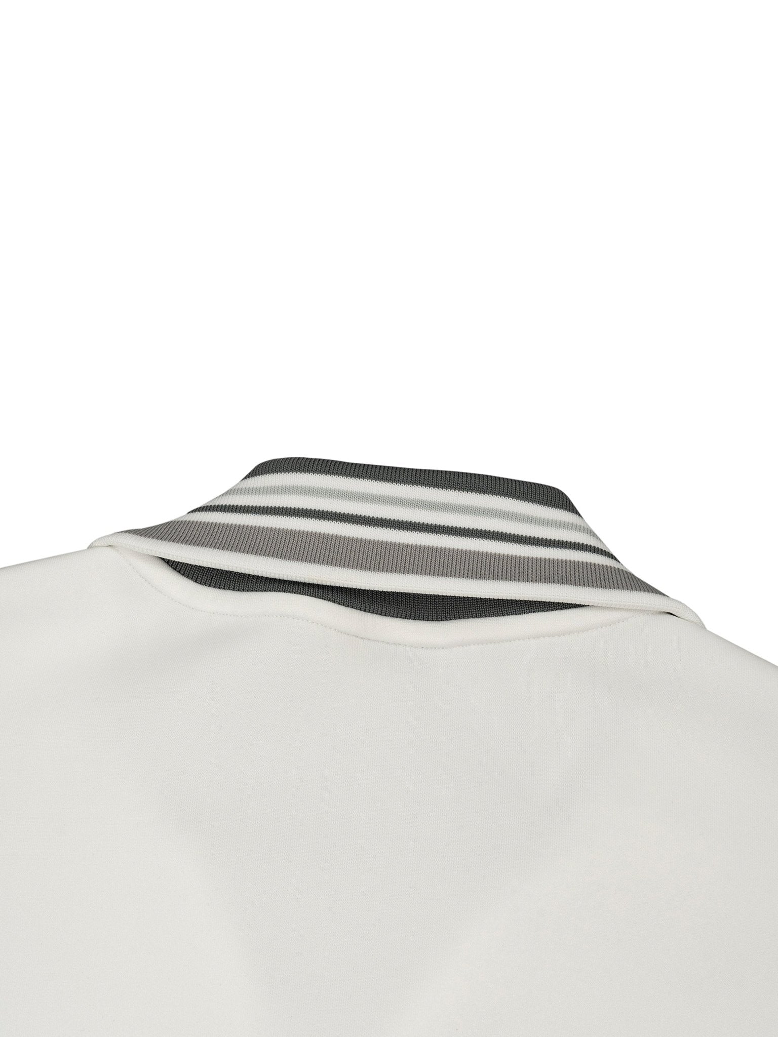 Chaqueta con cremallera y cuello acanalado a rayas DAWS Select unisex color - Streetwear DAWS