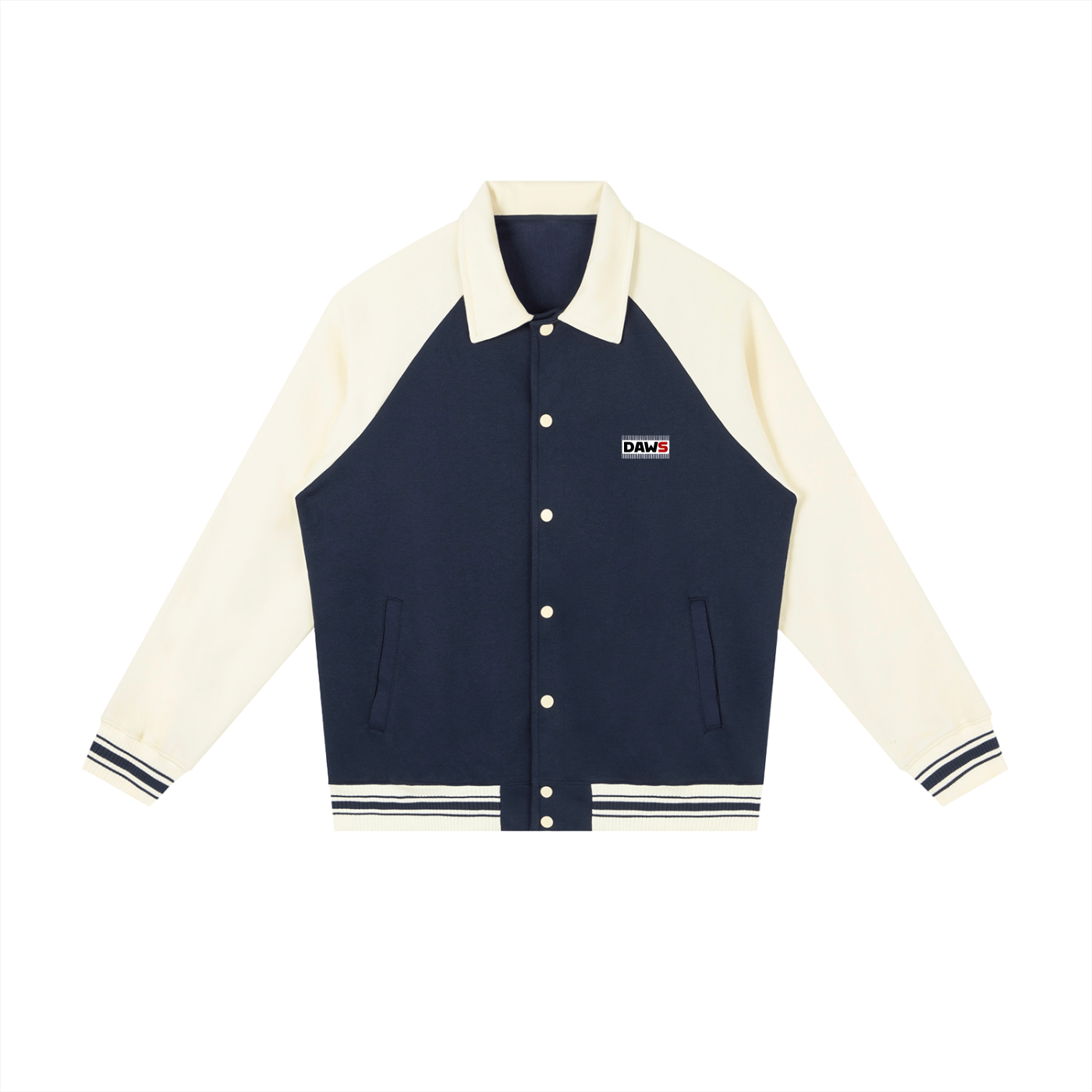 Chaqueta Varsity raglán Contrast DAWS Select unisex color - Streetwear DAWS