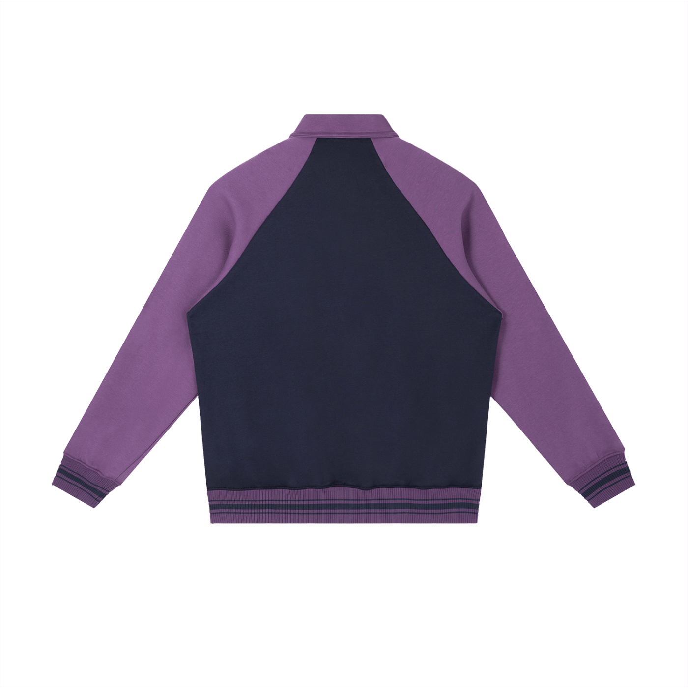 Chaqueta Varsity raglán Purple Contrast DAWS Select unisex color - Streetwear DAWS