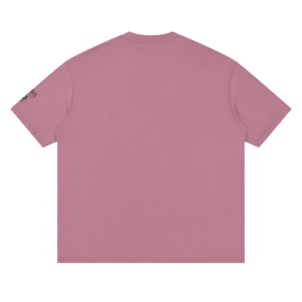Collegiate Oversize Green Rosa Viejo - Camisetas DAWS